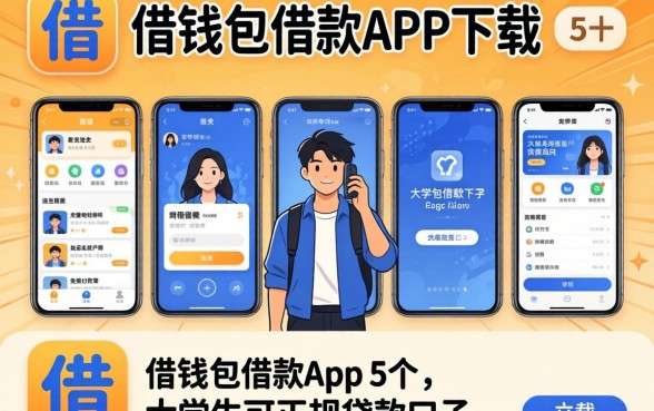 像易借钱包借款app下载一样正规的贷款口子，详尽说明5个大学生可以使用的app