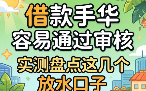 哪个借款软件通过容易通过审核?实测盘点这几个放水口子