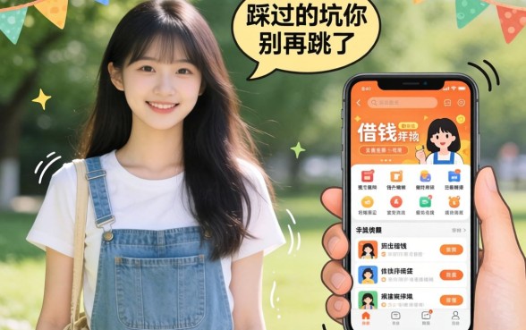 18岁借钱软件有哪些？我踩过的坑你别再跳了