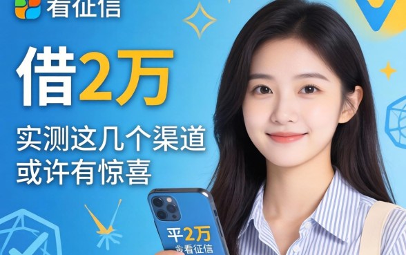 什么平台能借2万不看征信的?实测这几个渠道或许有惊喜