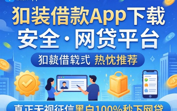 像极融借款app下载一样安全的网贷平台，热忱推荐五个真正无视征信黑白100%秒下网贷