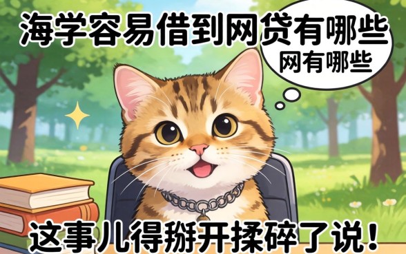 大学生比较容易借到的网贷有哪些?这事儿得掰开揉碎了说