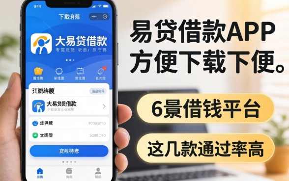 像光大易贷借款app下载一样方便的借钱平台这几款通过率高