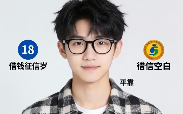 刚满18岁想借钱但征信空白，网上那些不看征信的平台真的靠谱吗？