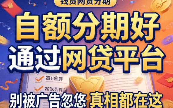 大额分期好通过的网贷平台？别被广告忽悠，真相都在这
