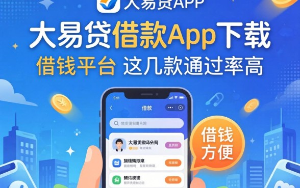 像光大易贷借款app下载一样方便的借钱平台这几款通过率高