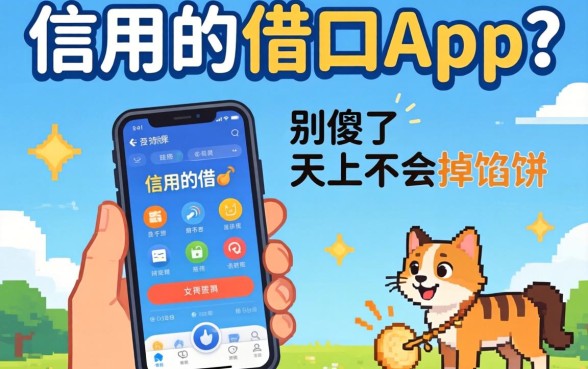 不需要信用的借口app？别傻了，天上不会掉馅饼