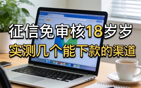 不查征信免审核18周岁,实测几个能下款的渠道