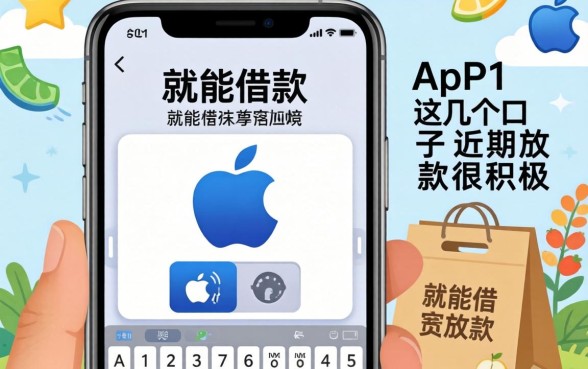 只要苹果手机就能借款，这几个口子近期放款很积极