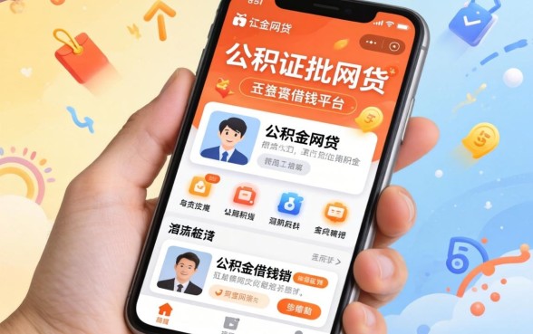 2026手机不实名能批的网贷，详细阐述5个公积金借钱平台
