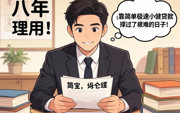 做小生意这八年，我靠简单极速小额贷款撑过了最难的日子