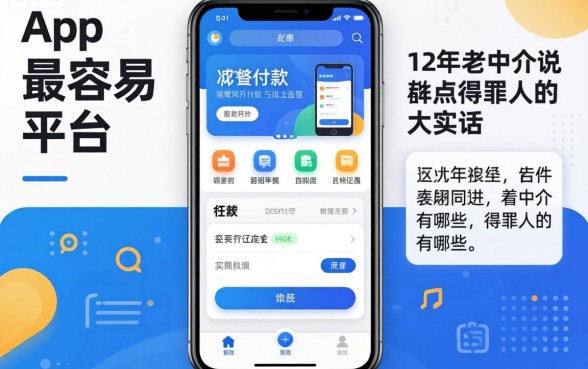 借款app最容易的平台有哪些软件？12年老中介说点得罪人的大实话