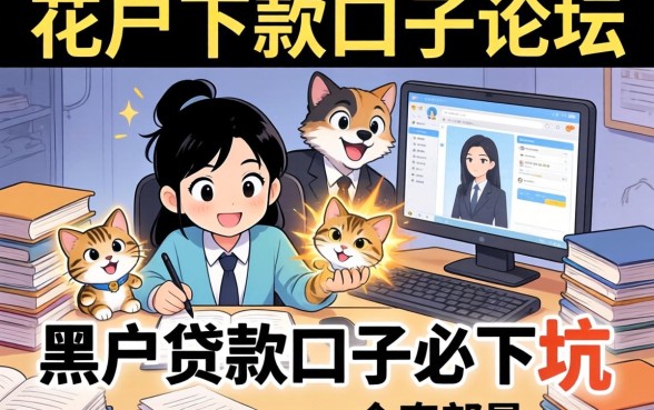 我翻遍了2026花户下款口子论坛,发现黑户贷款的口子必下app全是坑