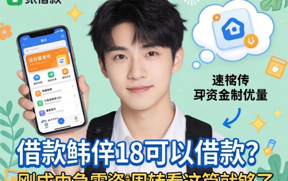 哪些借款软件18可以借款？刚成年急需资金周转看这篇就够了