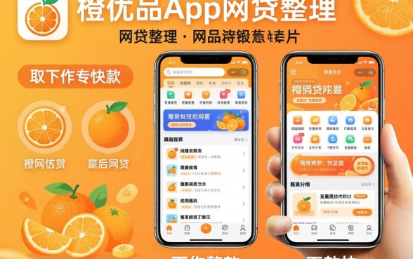像新橙优品app一样的网贷软件整理这几款下款快的