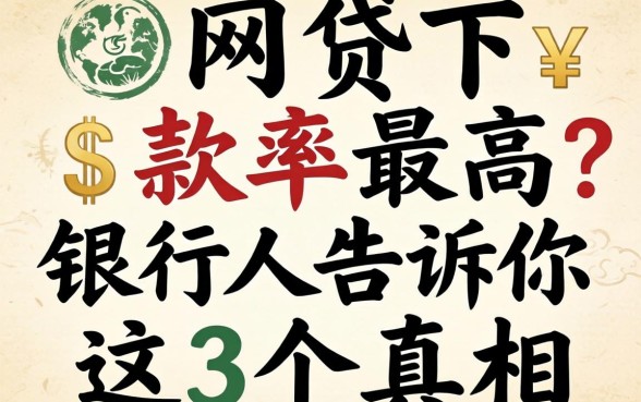 哪个网贷下款率最高?银行人告诉你这3个真相