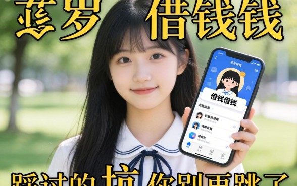 18岁借钱软件有哪些？我踩过的坑你别再跳了