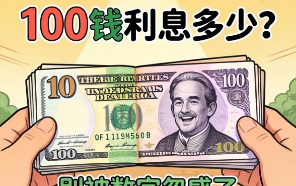 借100块钱利息要多少?别被数字忽悠了