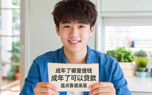 刚满18岁想借钱?成年了哪里可以贷款呢?盘点靠谱渠道与避坑指南
