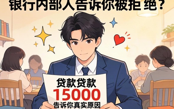 大学生贷款15000被拒？银行内部人告诉你真实原因