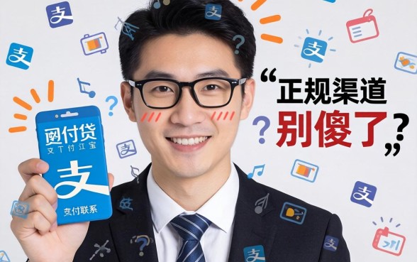 借网贷通过支付宝联系？别傻了，正规渠道不长这样