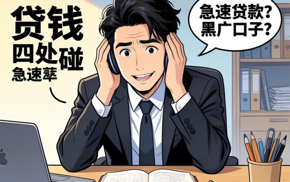 急需用钱却四处碰壁？急速贷款的黑户口子有哪些能帮你渡过难关？
