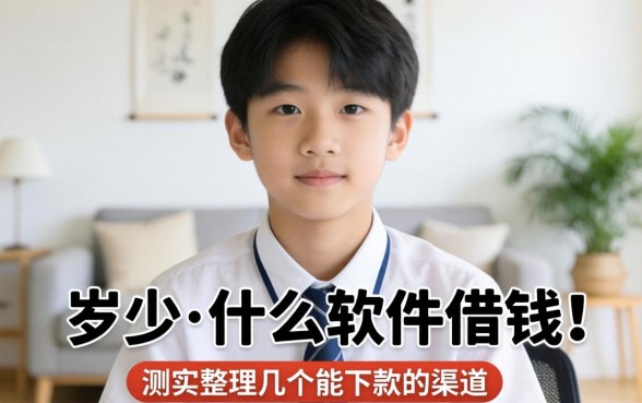 16岁用什么软件借钱？实测整理几个能下款的渠道