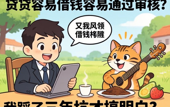 什么小贷容易借钱容易通过审核？我踩了三年坑才搞明白