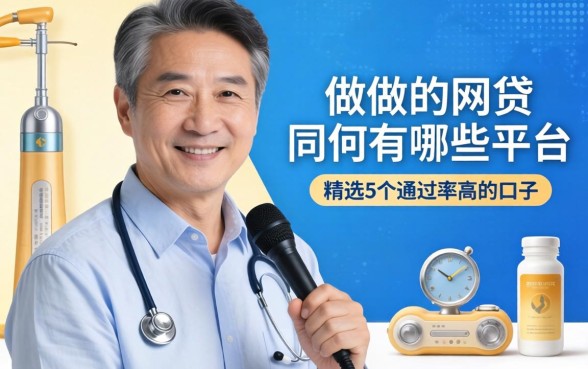 55岁可以做的网贷有哪些平台？精选5个通过率高的口子