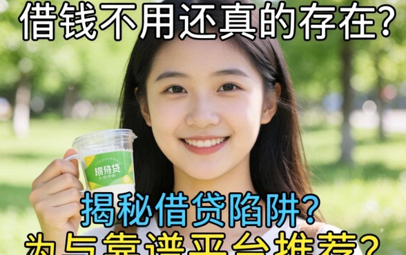 什么借钱不用还真的存在吗？揭秘借贷陷阱与靠谱平台推荐