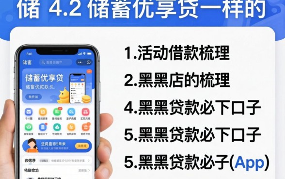 像邮储优享贷一样的借款软件，梳理5个黑户贷款必下口子app