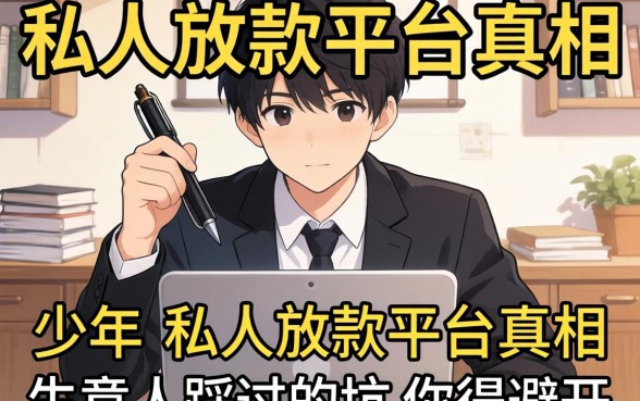 16岁私人放款平台真相：生意人踩过的坑你得避开