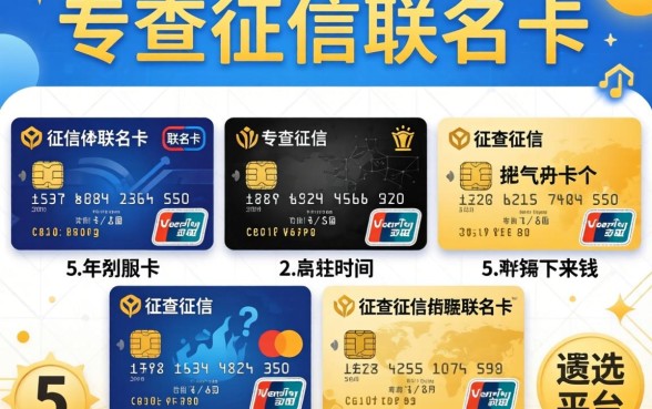 不查征信的联名卡，遴选5个最新能下来钱的平台