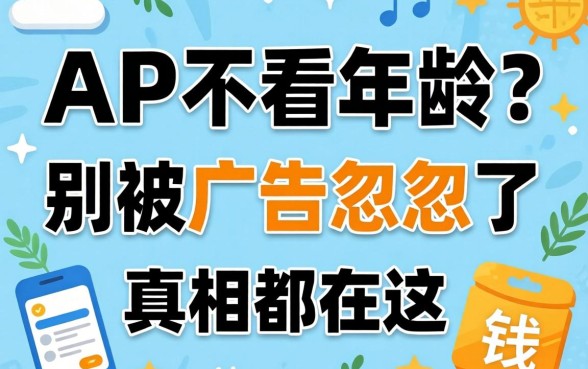 借钱应用不看年龄？别被广告忽悠了，真相都在这