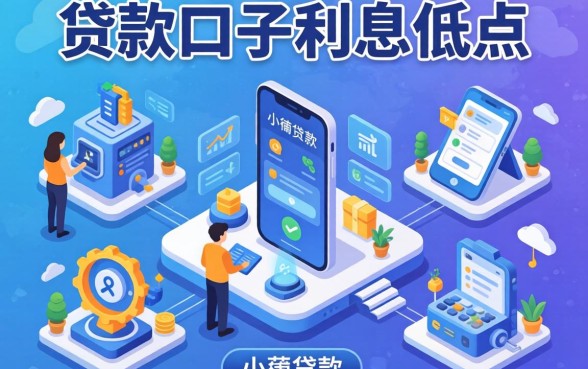 哪些贷款口子利息低点，概括五个比较好的小额贷款软件