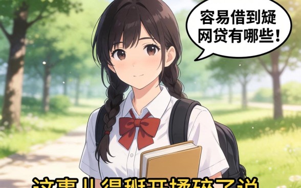 大学生比较容易借到的网贷有哪些?这事儿得掰开揉碎了说