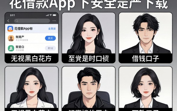 像拿去花借款app下载一样安全的借钱口子，细致阐述五个无视黑白花户的下款口子