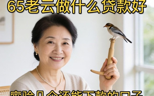 56岁可以做什么贷款好？亲测几个还能下款的口子