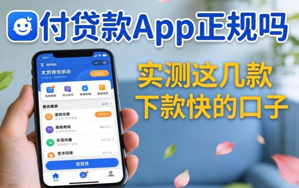 和付贷款app正规吗?实测这几款下款快的口子