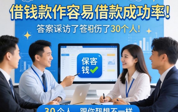 哪个借钱软件容易借款成功率高?我采访了30个人,答案跟你想的不一样