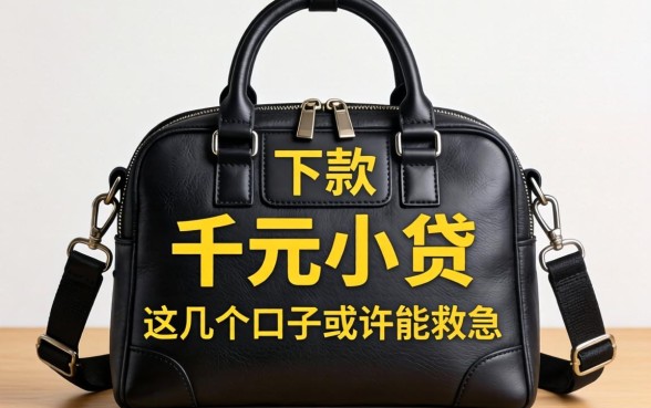 揭秘2026包下款的千元小贷，这几个口子或许能救急