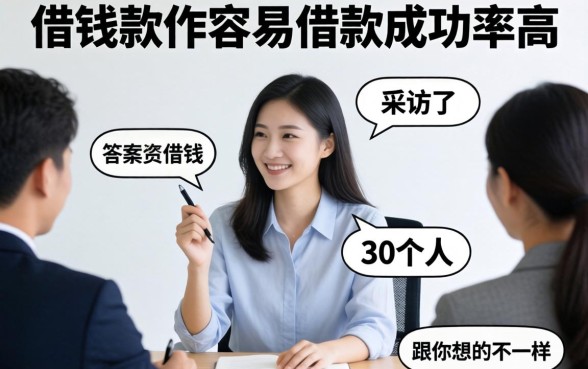 哪个借钱软件容易借款成功率高?我采访了30个人,答案跟你想的不一样