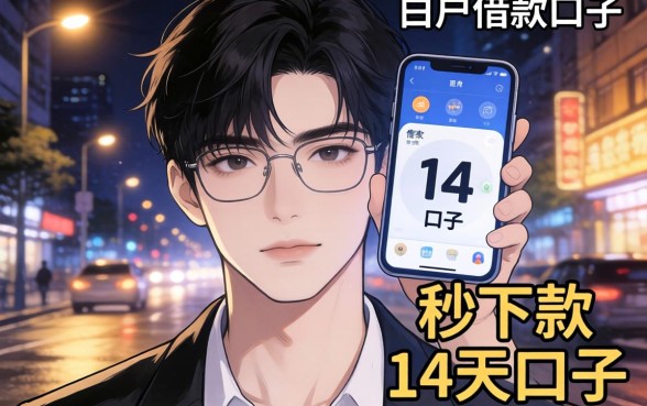 18岁白户借款口子，细致阐述五个夜间秒下款的14天口子