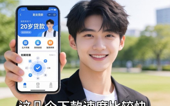 刚满20周岁能贷款的软件，这几个下款速度比较快