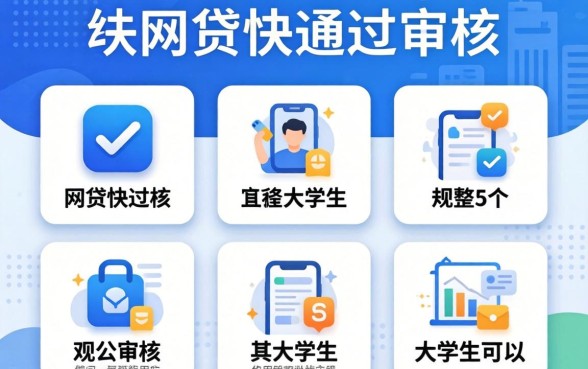 什么网贷快通过审核,规整5个大学生可以使用的app