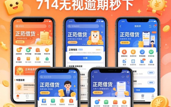 五款正规借钱软件,细致阐述五个714无视逾期秒下的平台