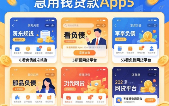 个人急用钱贷款app，概览5个不看负债的网贷平台
