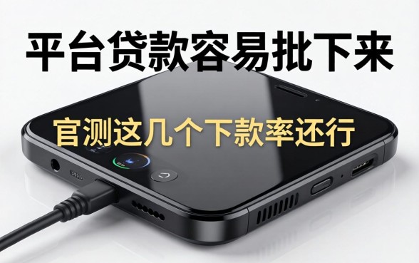 哪个黑平台的贷款容易批下来？实测这几个下款率还行