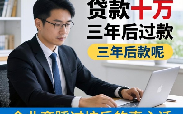 哪里能贷款十万三年后还款呢？生意人踩过坑后的真心话