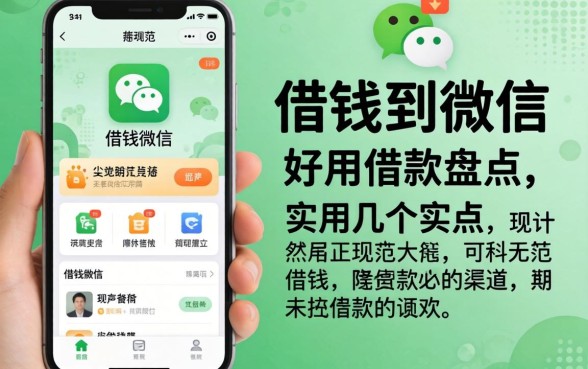 什么正规app上可以借钱到微信?盘点几个实用的借款渠道